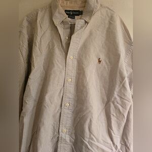 Polo Ralph Lauren Yarmouth longsleeve stripe 17 1/2 used